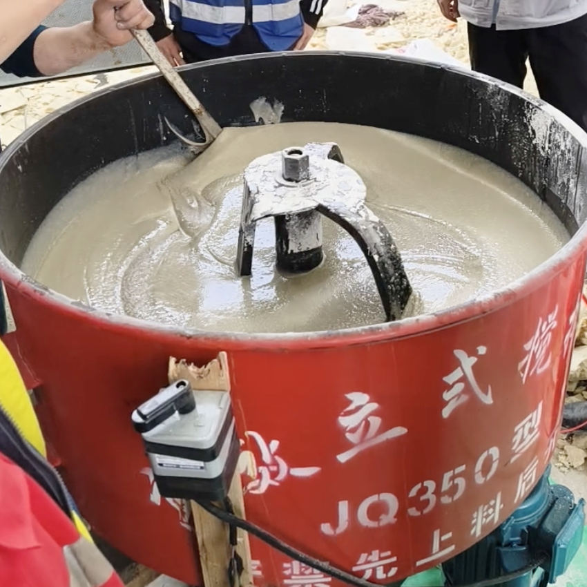 江口汽轮机余热压缩机导热油设备底座耐高温环氧树脂灌浆料